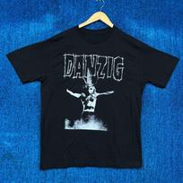 Danzig Video Concert VHS Cover Heavy Metal Band Graphic T-Shirt Size Large Unisex T-Shirt XXXL