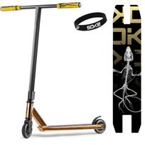 SOKE EVO street gold stunt scooter