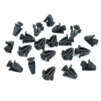 BCF464-1 20 Pieces Front Bumper Grille Retainer Clip Dark Gray for Nissan Sentra Altima Maxima Xterra D21 WD21 62318-01WOO