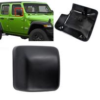 For 18-23 Jeep Wrangler JL 68361960AA Mirror Cover Cap Trim Right Passenger Side black