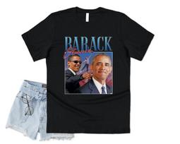 Barack Obama Homage T-shirt Funny America Icon Legend President 90's USA Retro 3XL