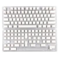 PBT Keycaps 137 Keys Minimalist White Blank Keycap DyeSubbed Keycap For 108 104 100 980 96 87 84 75 68 64 61 Layouts 1