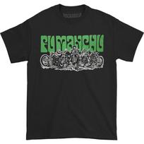 Men's Fu Manchu Bikers Reload T-shirt Black Unisex T-Shirt XXL