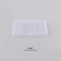 Clear Planner Stickers & Sticky Notes Organizer - Mini Student Desktop Storage Box