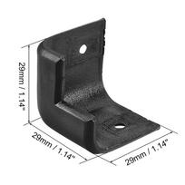 4/8/16pcs Speaker Corner Protectors Plastic Guitar Amplifier Stage Cabinets Accessories Replacement Stackable Guard Wrap Angle