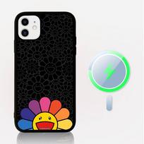 T-Takashi M-Murakami For Magsafe Phone Case For iPhone 17 Air 16 15 14 13 12 11 Pro Max Plus Shockproof Cover iPhone 15 pro