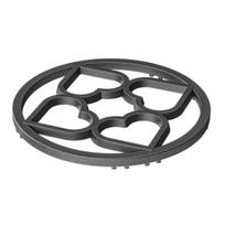 Gas Burners Wok Support 19cm Range Stand Heat Resistant Cooktop Rack Cast Iron Stove Support for Round Bottom Pans 1