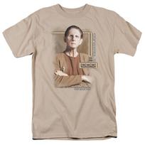 Star Trek Deep Space Nine Odo T Shirt Licensed Sci-Fi TV Classic Tee New Sand S