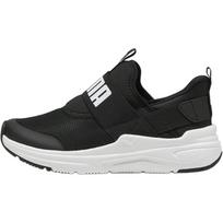PUMA SOFTRIDE Wired 2 Abrasion Resistant Low top Kids' Running Shoes Black Teenagers 402831-01 36