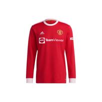 adidas Manchester United 21/22 Long Sleeve Home Jersey 'Red' Men's GR3779 L