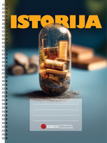 Formulių sąsiuvinis istorijai, 50 lapų, langeliais