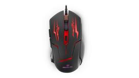Žaidimų pelė REAL-EL RM-520 Gaming, juodos spalvos
