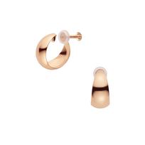 Vendome Aoyama Earrings K18 Pink Gold Basic AGAE1457 PG [Official]
