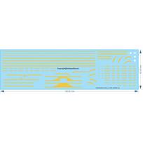 V-LINE DERM CA Decals - N (1/160) - Water Decals - Waterslide, N (1/160) - Waterslide, 1/160