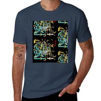 Dan Flashes Caps Tshirt Odor Resistant Short Sleeve Top S