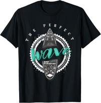 Surfing Perfect Wave Surf Paradise Funny Surfer Gift T-Shirt Unisex T-Shirt XXXXL