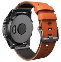 26mm Strap Leather Wristband For Garmin Fenix5X/5XPlus 6X/6XPro 7X/3/3HR Easy Fit Watch Band 22mm Fenix5 6 7 Instinct Bracelet Quick fit 26mm
