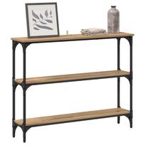 Console Table Artisan Oak 100 x 22.5 x 75 cm Engineered Wood