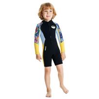 DIVESAIL Kids 2.5mm Full Wetsuit Snorkeling Surfing Diving Warmth Protection Outdoor Water Sports Small