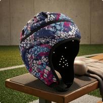 Sports Headgear Quilted OpenFace Head Impact Absorption Absorbing Padded Covering for