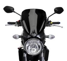 MRA motorcycle windshield SUZUKI SV 650, WCX0 / WCX1, 2016-, form NSN, tinted