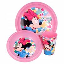 Minnie Mouse Plate Bowl Mug Set