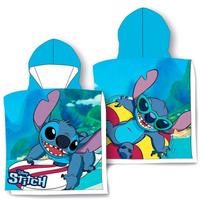 Lilo & Stitch Children'S Towel With Hood Poncho Bath Cover