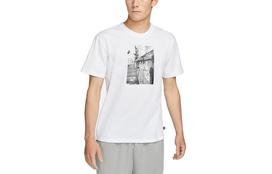 Nike Drop Shoulder Sleeve T Shirt Men's White DJ1217-100 XL