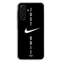 Coque Pour Samsung Galaxy A56 Nike logo Just do it fond noir Maniacase
