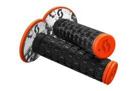 Scott MX Mellow + Donut shifters/grips/rubbers/handles, black and orange
