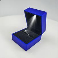 LED Light Jewelry Box Spray Paint High Jewelry Bracelet Box Ring Box Pendant Necklace Box Bracelet Jewelry Box For Valentine's Day One Size
