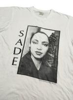 90s SADE vtg white T-Shirt men women style for fan QT2255 L