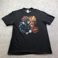 Harley-Davidson Shirt Mens XL Black Pig Trail Rogers AR Skull Graphic Biker Tee Unisex T-Shirt S