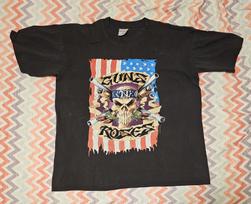 Vintage Guns N Roses Use Your Illusion Tour T Shirt 1991-1992 Brockum XL Unisex T-Shirt XL