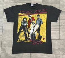 SONIC YOUTH vintage 1990 GOO t shirt NOTHING LIPSTICK... A LITTLE BLOOD L Unisex T-Shirt XXXXL