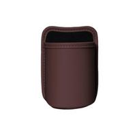 Waterproof Car Cup Holder Space Saving Car Trash Can Durable Car Seat Back Organizer  Sundries Brown 14.5x10.5cm