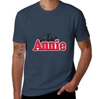 Annie Musical Logo 59 Simple Vintage Tshirt Lightweight Casual Summer Tshirt S