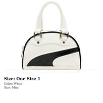PUMA Pu Shoulder Bag, Crossbody Bag, Handbag Mini Unisex White 940933-02 One Size 1