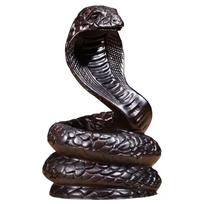 1 pc Solid wood carving ornaments Zodiac Snake Shape Statue sculpture office living room Bookshelf decoration Crafts feng shui H 8CM