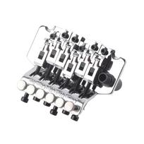 Tremolo Bridge System Double Rocking Spring Stabilizer Device for Electric GuitarSilver sidabras