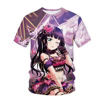 apanese Anime Love Live Tees 3D Print T-shirt Cosplay men Oversized T Shirt Streetwear Tees Harajuku Y2k Women Clothing S