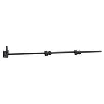 36 Inch Gate Drop Rod Solid Steel Heavy Duty Cane Bolt Latch Gate Ground Stopper for Wooden Fence Metal Door