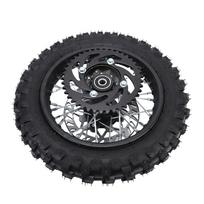 10 colių galinio rato komplektas 2.5 10 padanga 12mm ašis 190mm stabdžių diskas 420 41 danties žvaigždutė Ratlankis 50ml 110ml purvo duobės motociklui