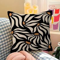 Nordic Simple Wall Art Vintage Flowers Anime Pillow Gifts Home Office Furnishings Bedroom Sofa Car Cushion Cover Case 45x45cm 30cmx30cm