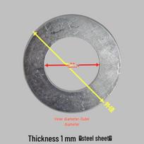 Excavator Bucket Pin Thin Steel Wear-Resistant Shaft Washer