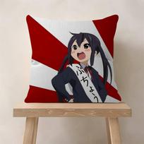 Anime Kawaii Girl KOn Cute   Personalized picture text home decorative pillows Household Gifts 45x45cm 30x30cm