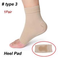 Ankle Support Socks With Gel Pads For Figure Skating Hockey Rollerski Hiking Riding Boot Comfort Protection