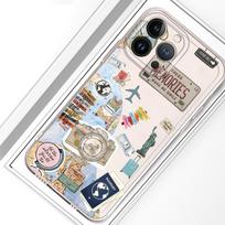 Case for iPhone 17 Pro Max 15 11 16 12 Mini 14 Plus 13 Pro 7 8 XR XS Max Air Soft Phone Cover Beach Travel iPhone17