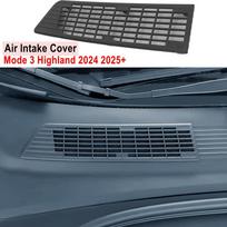 Front Grill Mesh Inserts for Tesla Model 3 Highland 2026 2026 Air Inlet Vent Grille Cover Protector Replacement Trim Accessories 1pcs Air Intake Net