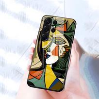 Artist Pablo-Picasso Phone Case For Samsung S26 S25 S24 FE S23 S22 S21 Plus S20 Ultra Note20Ultra Black Glass Cover Galaxy S21 plus5G gray